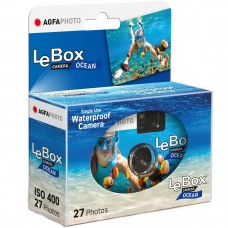 Agfaphoto LeBox Ocean egyszer használatos vízalatti fényképezőgép 27 felvételhez